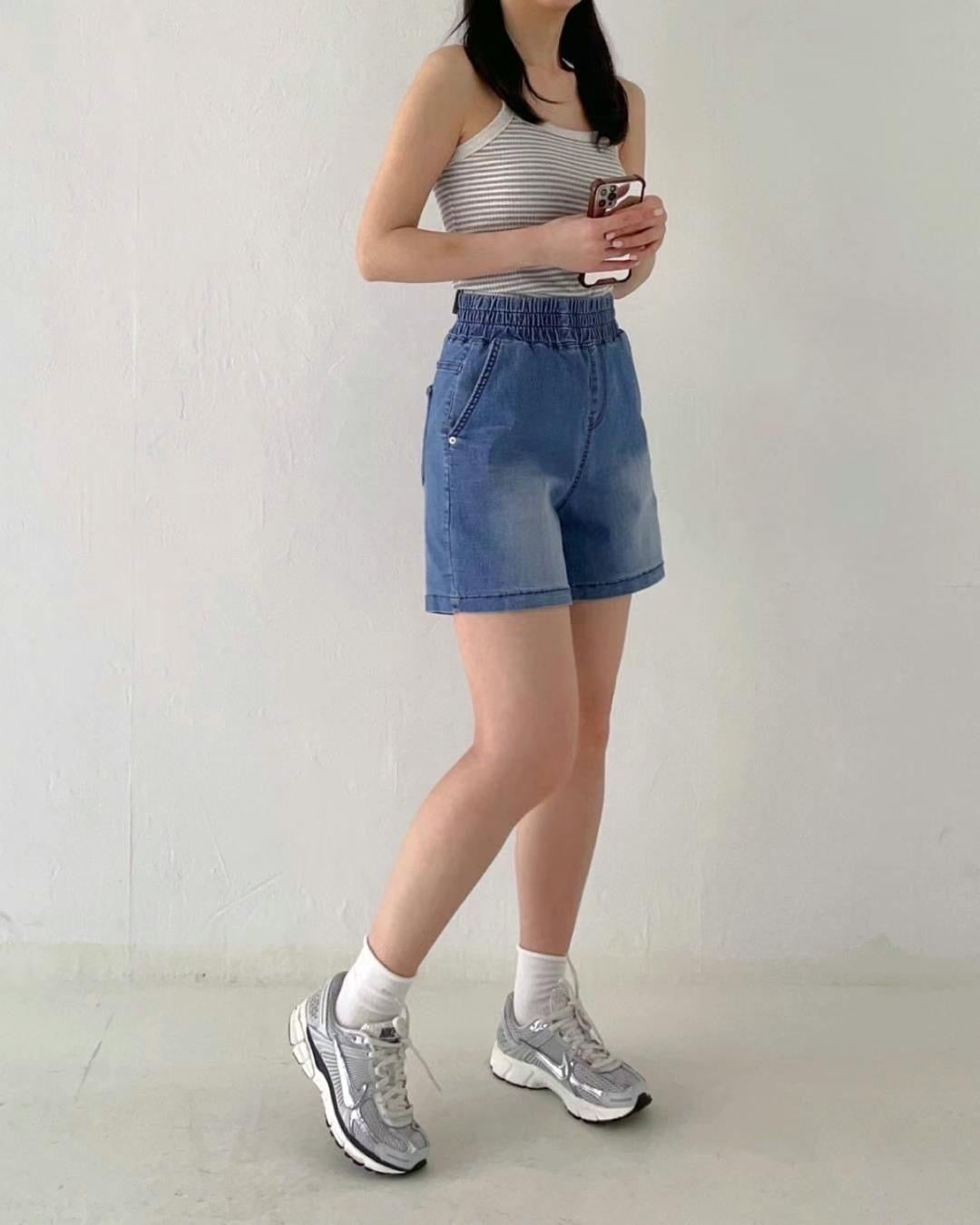 【現貨】韓國 HowLuk 牛仔褲(夏季款)【H2069】