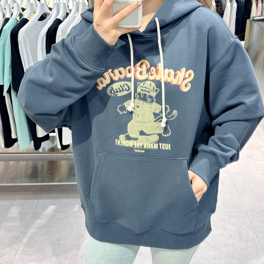 韓國 Markm MARKO SKATEBOARD GRAPHIC HOODIE【MA069】