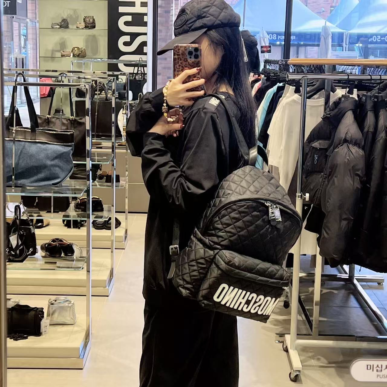 韓國 Moschino Backpack【MS005】