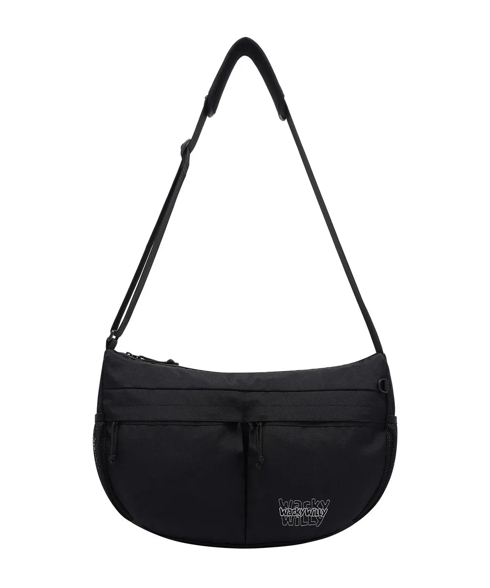 韓國 Wacky Willy Kiki Metal Clip Crossbody Bag【WW141】