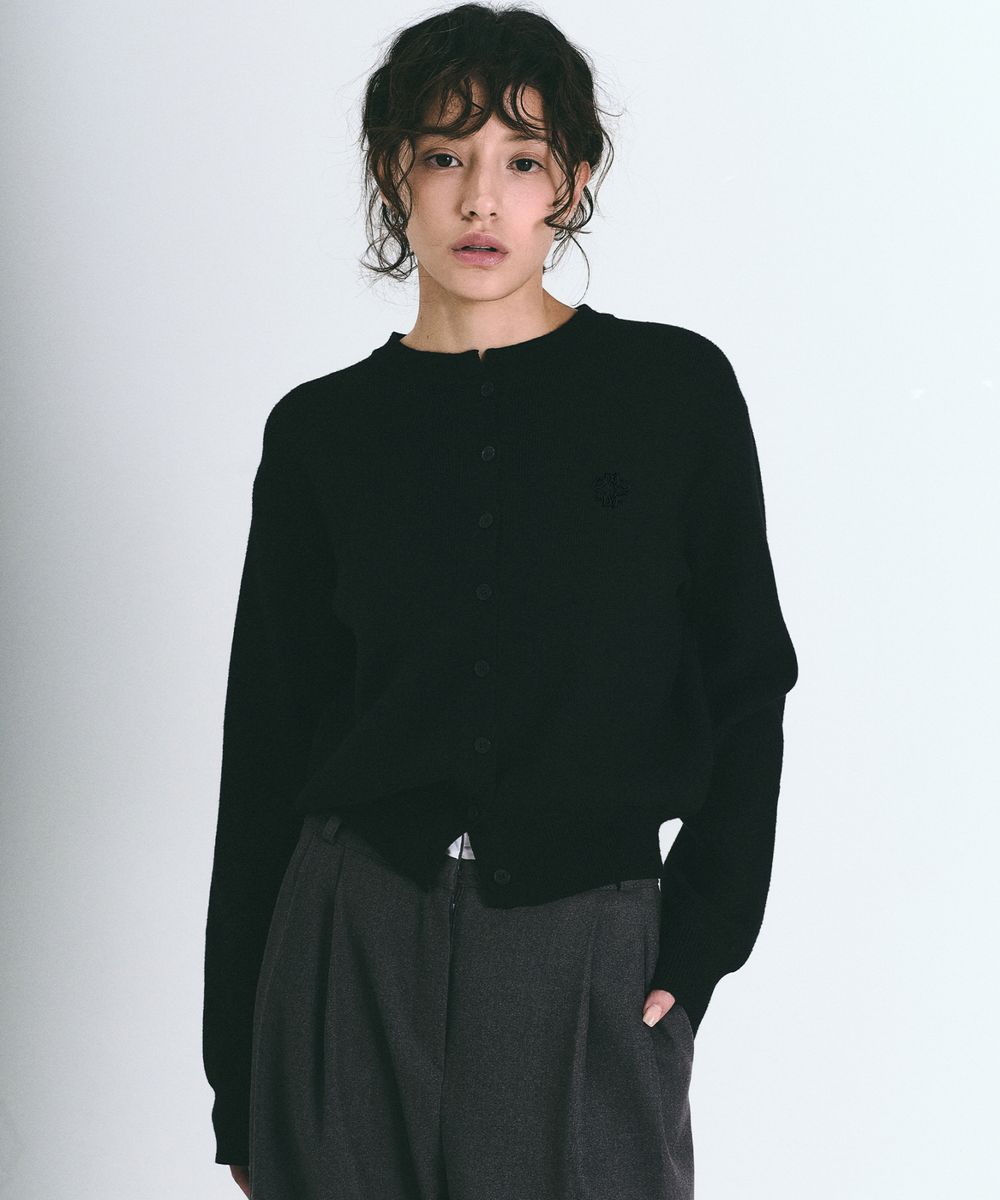 韓國 Nick Nicole CLASSIC ROUND KNIT CARDIGAN【NN107】