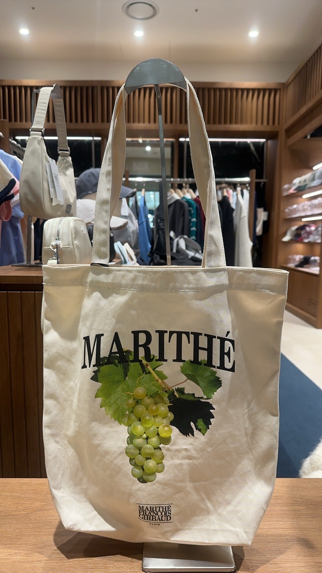 韓國 Marithe Francois Girbaud Grape Graphic Eco Bag【MF418】