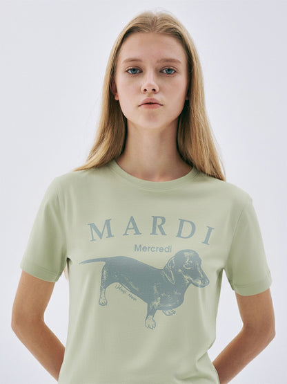 韓國 Mardi Mercredi Slim Tshirt Ddanji Pastel【MM244】
