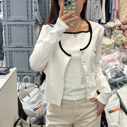 韓國 SPAO Ribbon Nashi Cardigan Set【SP050】 - STT Mall HK 靚太網購