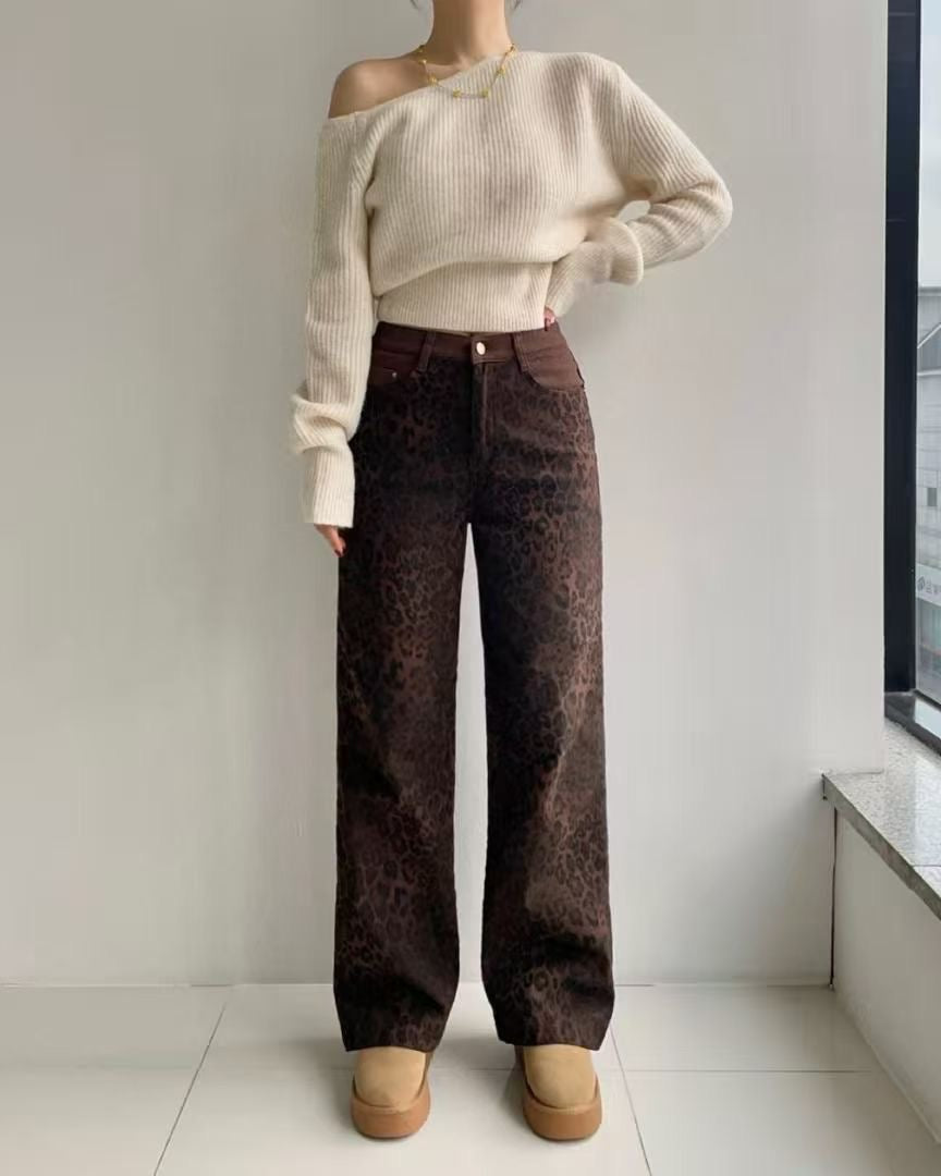 韓國 HowLuk 牛仔褲 刷薄毛 (冬季款)【H270】