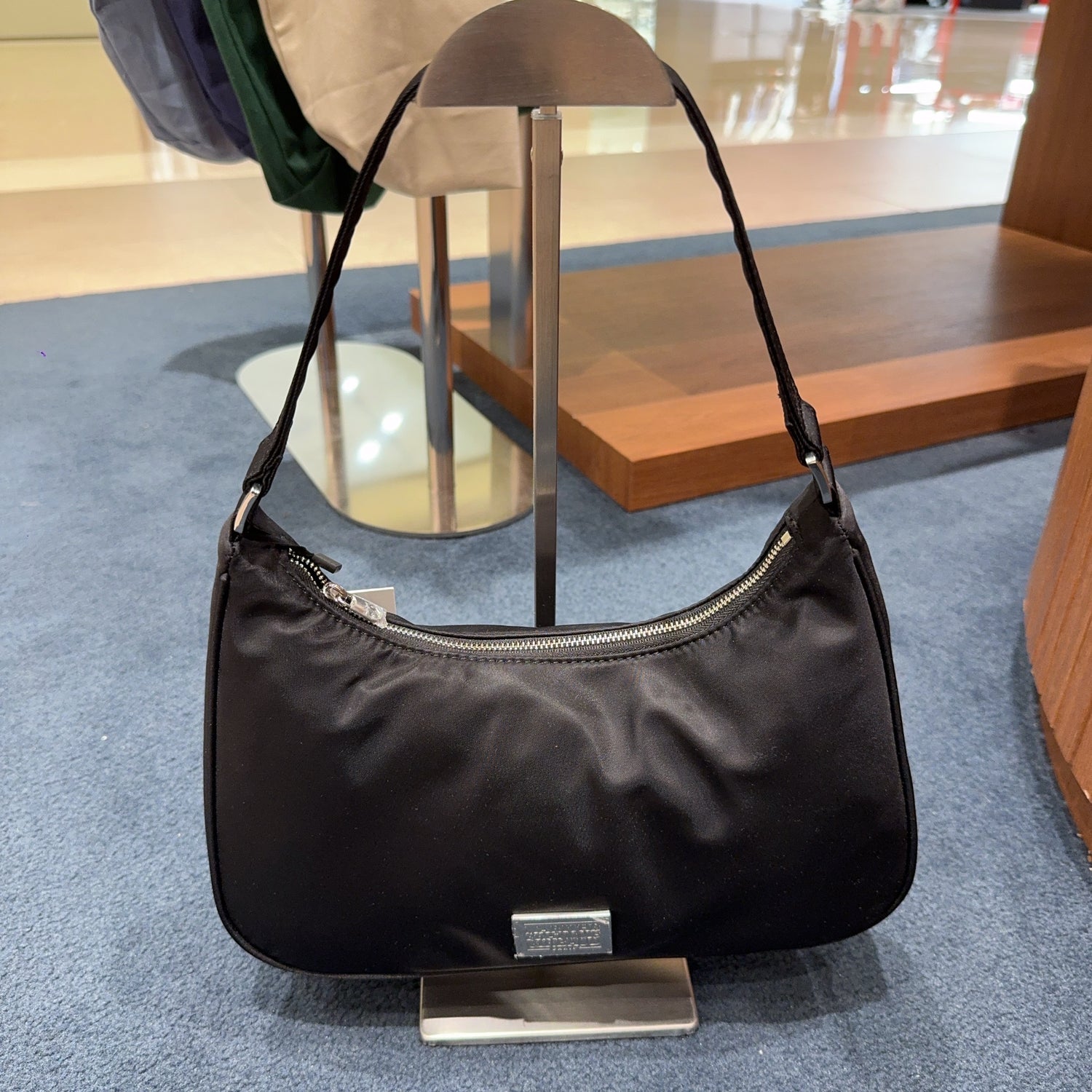 韓國 Marithe Francois Girbaud CLASSIC LOGO HOBO BAG【MF334】