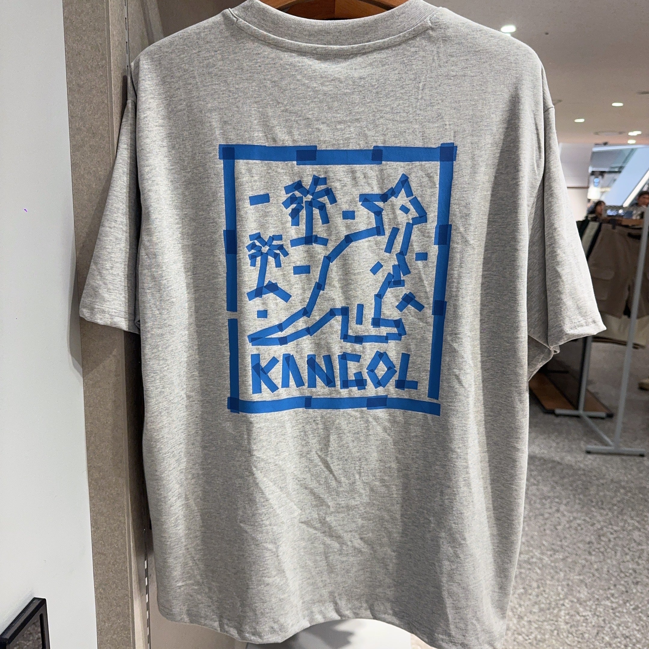 韓國 KANGOL Taping Artwork T-Shirt 【KL169】