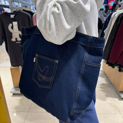 韓國 Mark Gonzales Denim Tote Bag 【MG034】 - STT Mall HK 靚太網購