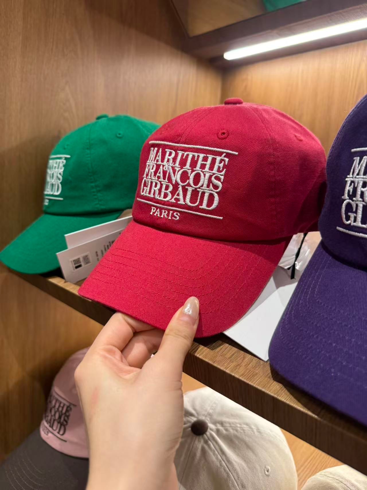 韓國 Marithe Francois Girbaud Classic Logo Cap【MF754】