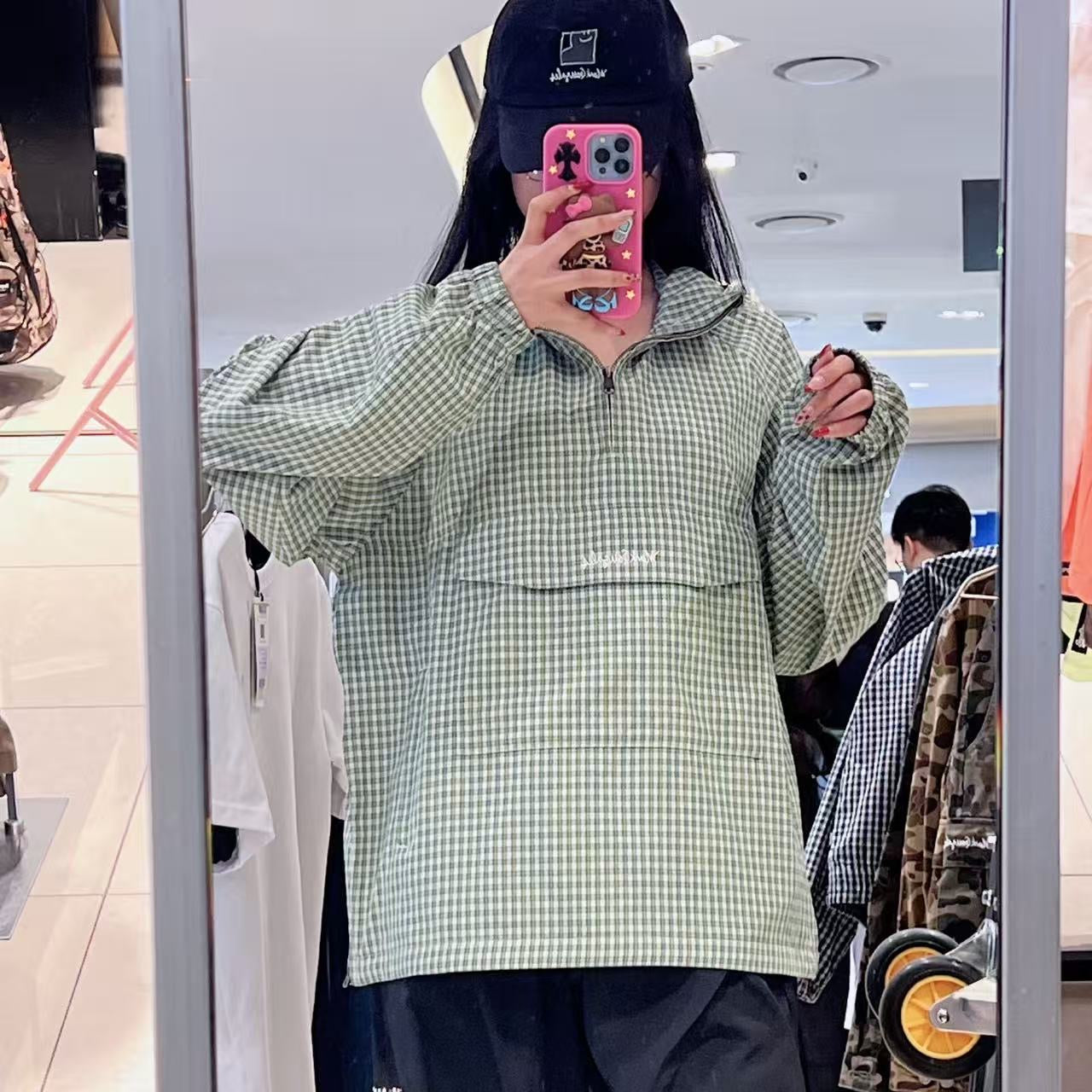 韓國 Mark Gonzales Check Anorak【MG263】