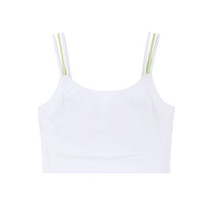 Comfort Lab Casual Strap Cotton Crop Top【LL044】