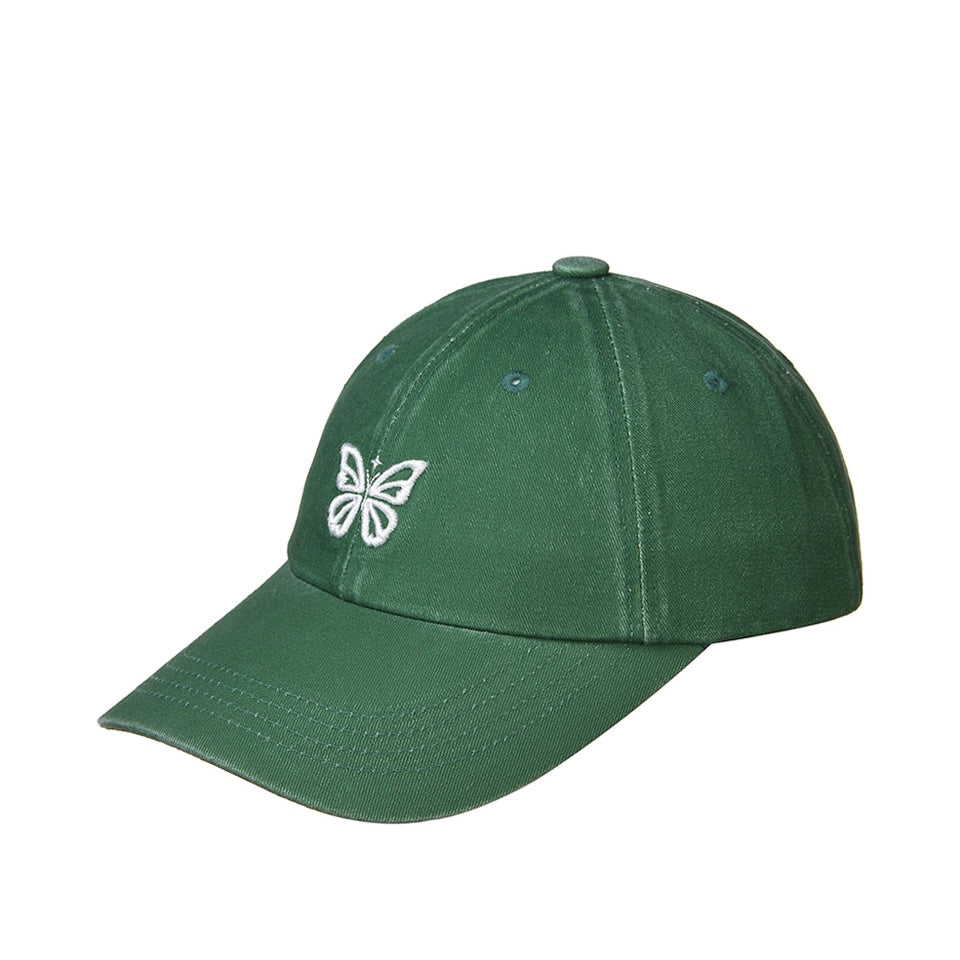 韓國 Nick Nicole Vintage Mini Butterfly Ball Cap【NK031】