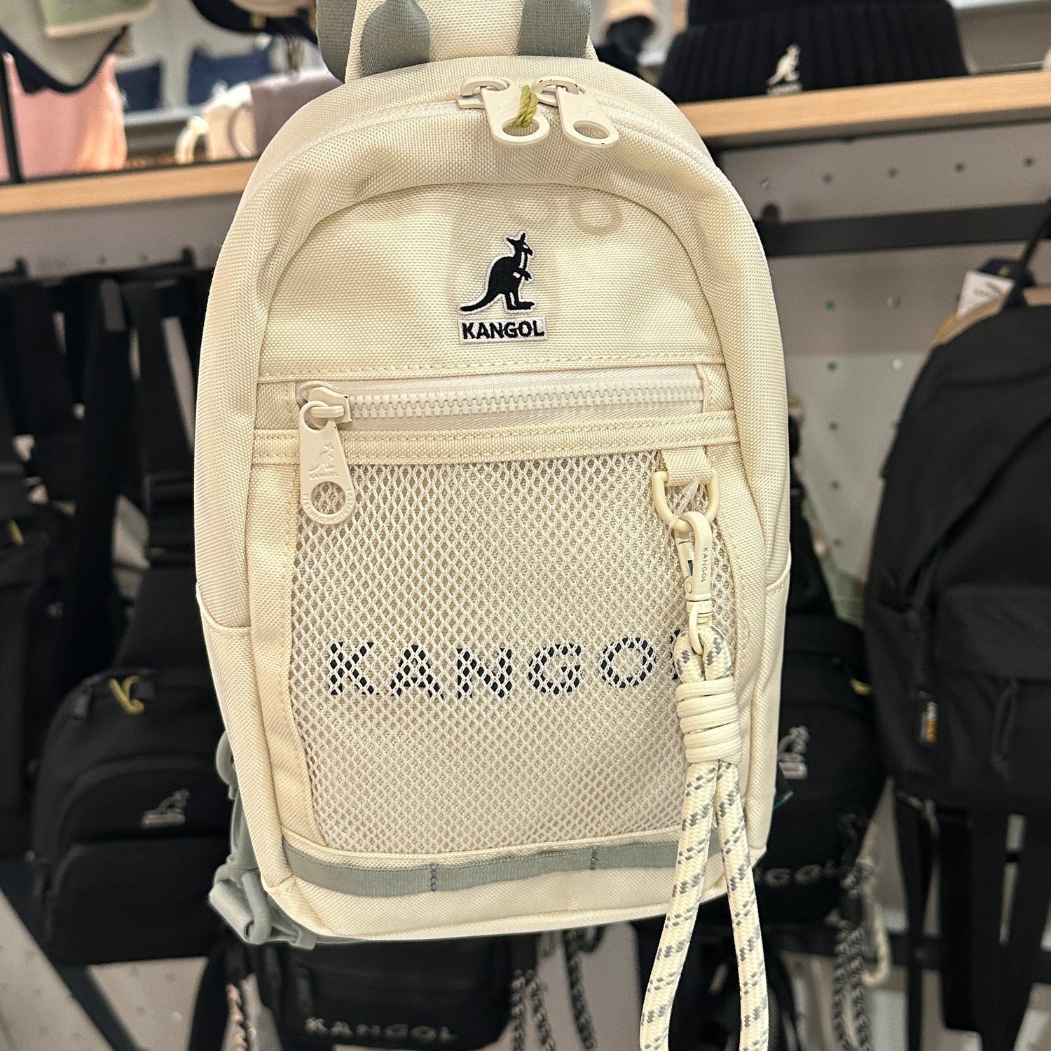 韓國 KANGOL Icon Alpha Sling Bag【KL102】