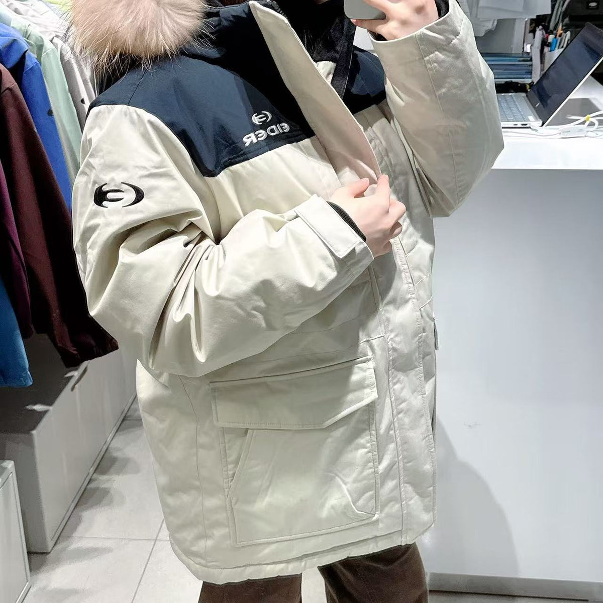 【現貨】韓國 Eider Karas Unisex Safari Goose Down Jacket (鵝絨)【ER038】