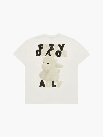 韓國 ADLV FUZZY FONT DRAGON SHORT SLEEVE T-SHIRT【AD005】