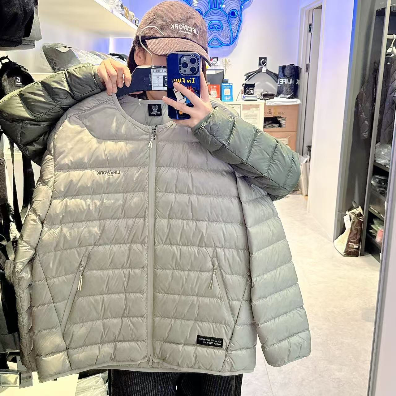 韓國 LifeWork Lite Horizon Quilted Down Jumper (鴨絨)【LW021】