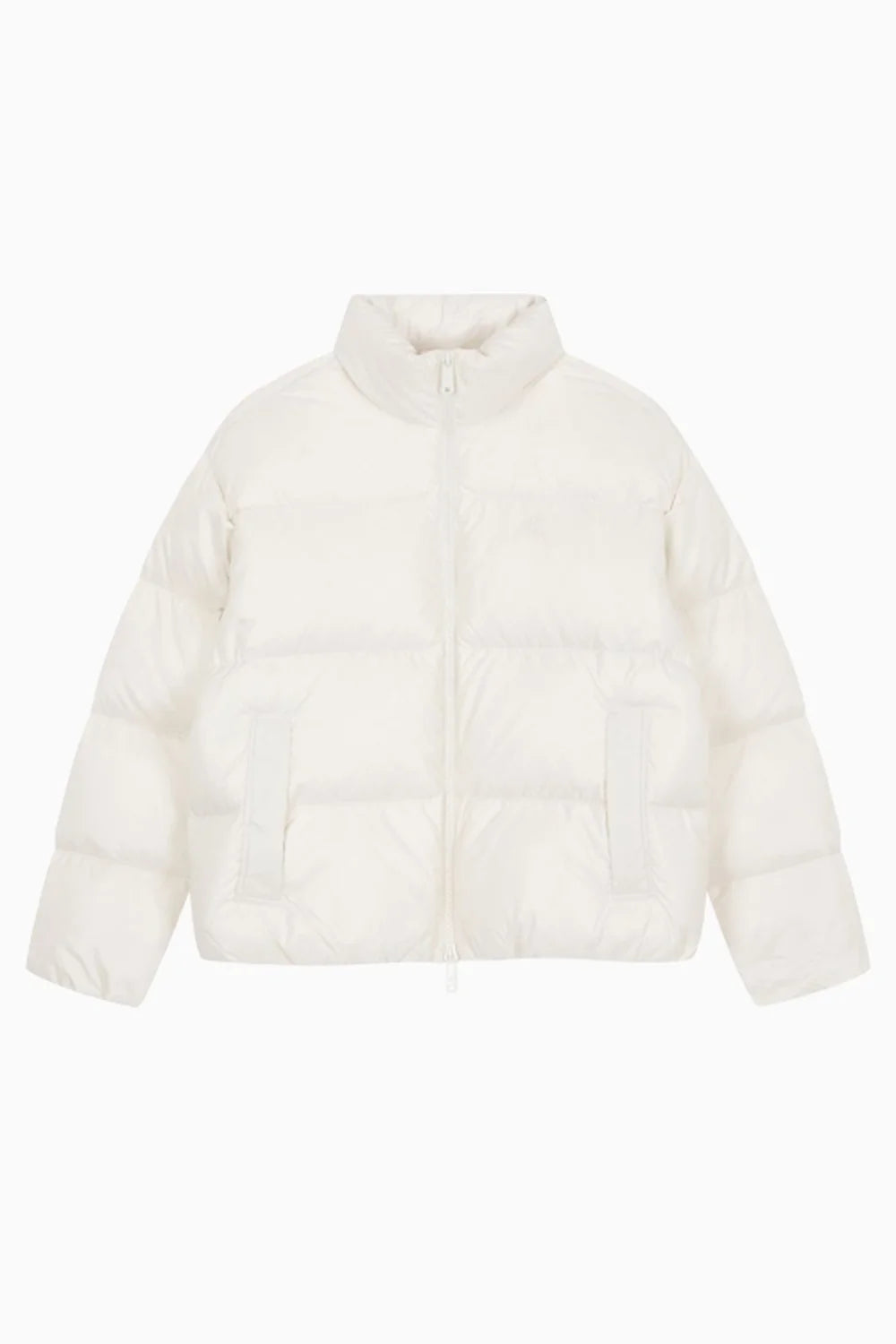 韓國 Calvin Klein Unisex Stand Collar Glossy Down Puffer Jacket【CK001】