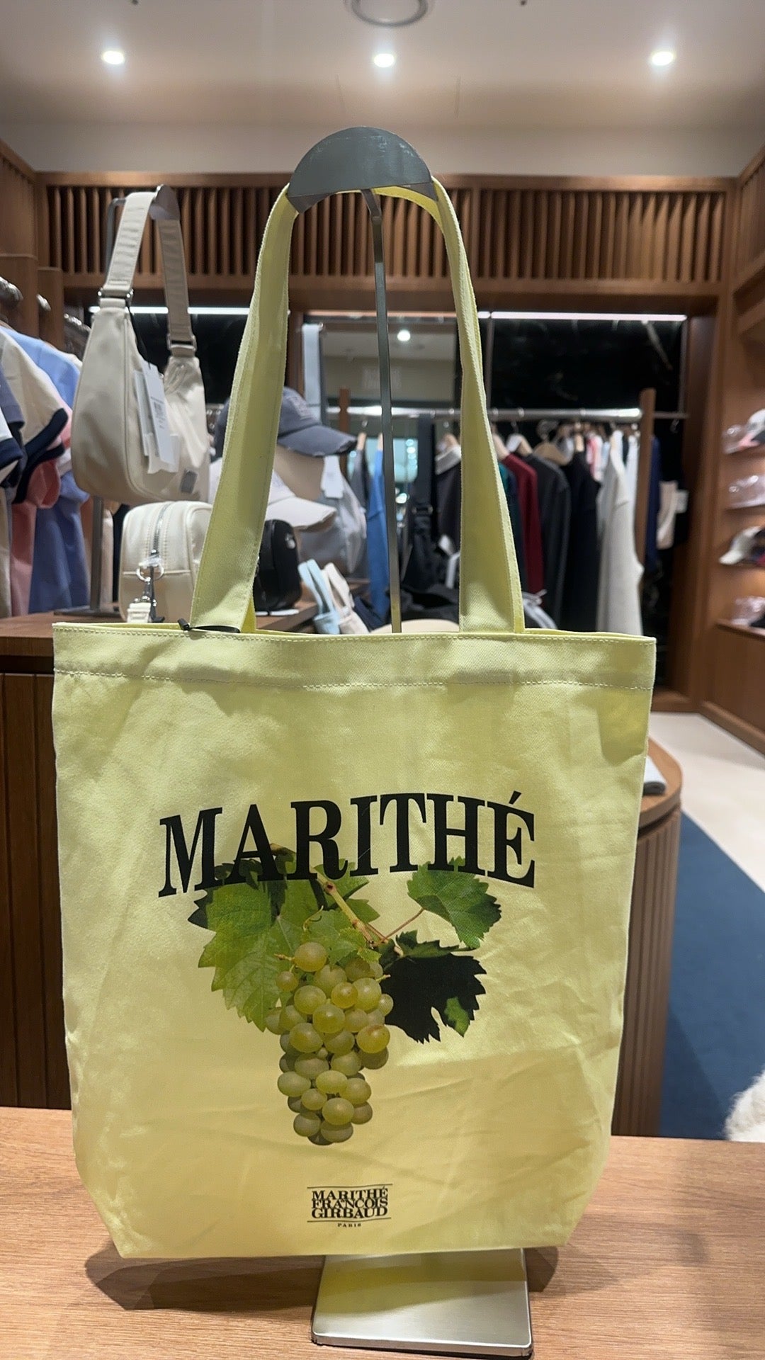 韓國 Marithe Francois Girbaud Grape Graphic Eco Bag【MF418】