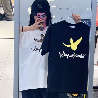 韓國 Mark Gonzales Angel Graphic Short Sleeve T-Shirt【MG228】