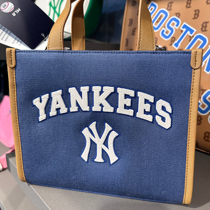 韓國 MLB Canvas Tote Bag【MB184】