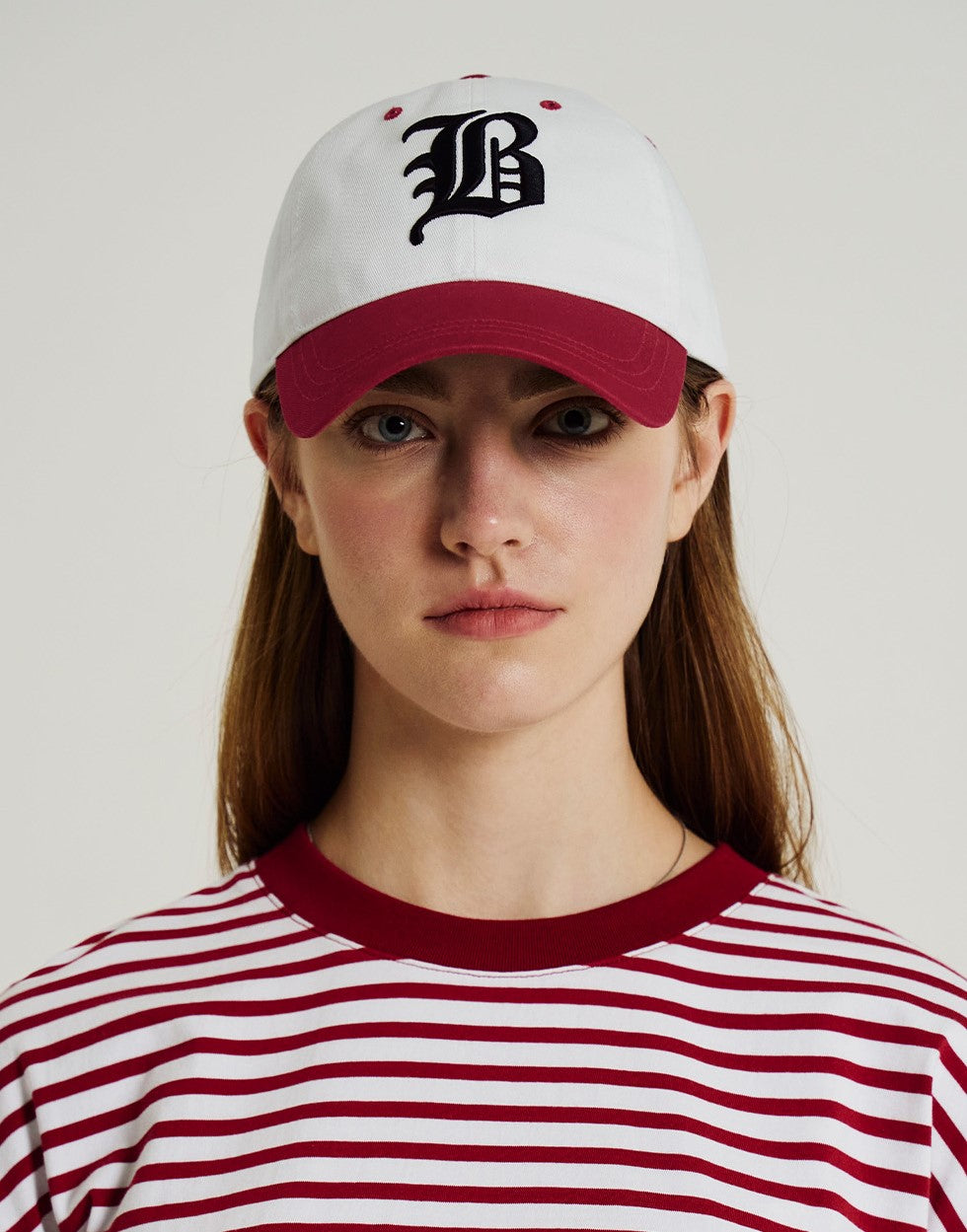 韓國 Beentrill B Gothic Logo Ball Cap【BL003】