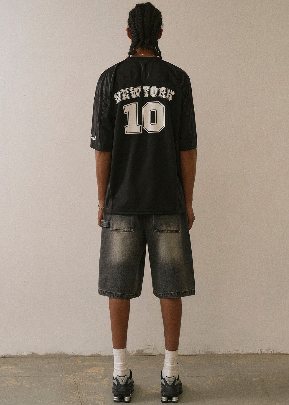 韓國 Beentrill Standard Denim Bermuda Pants【BL078】