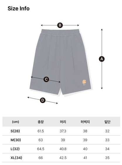 韓國 Beentrill Spray Bermuda Pants【BL080】