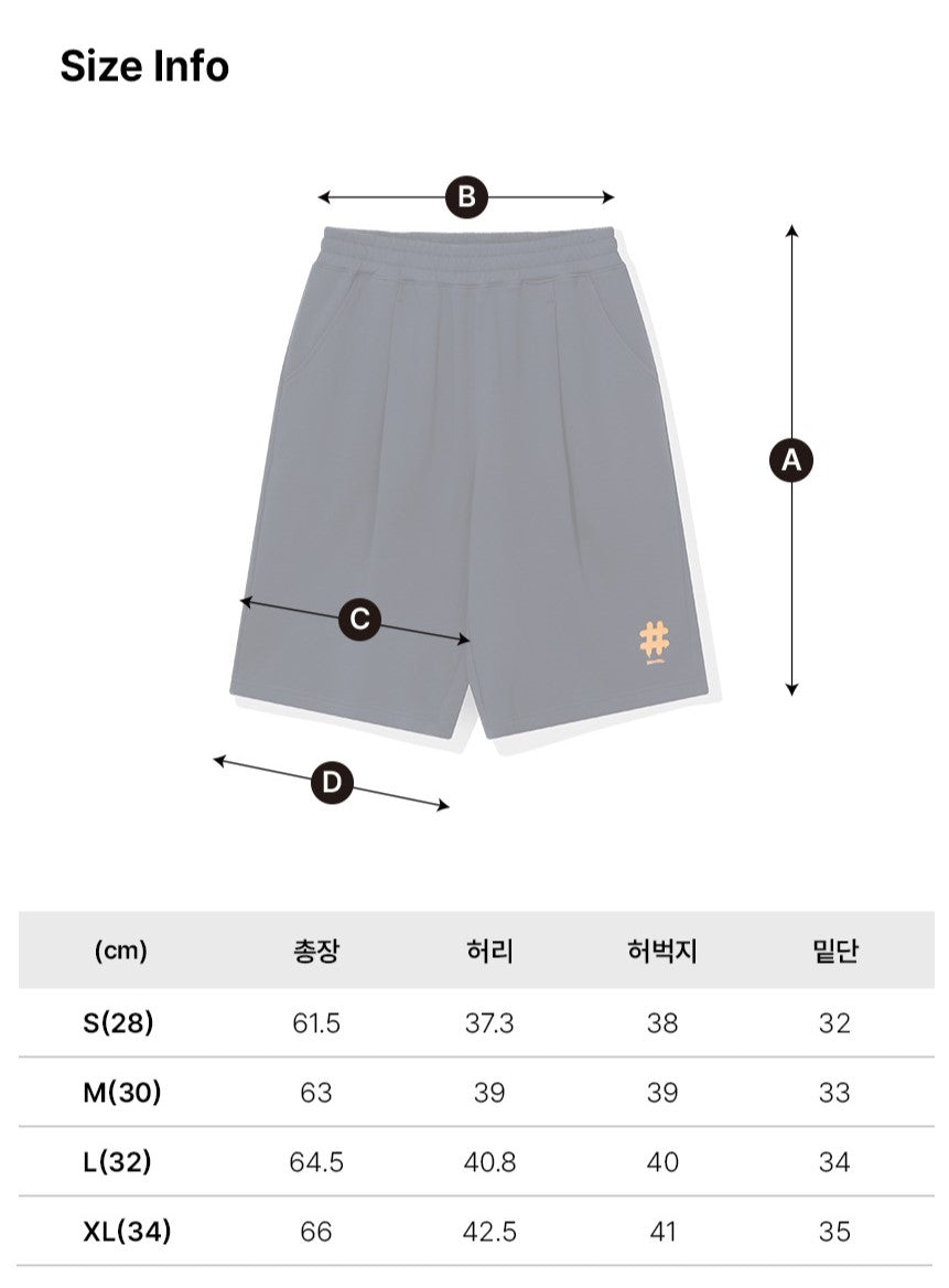 韓國 Beentrill Spray Bermuda Pants【BL080】