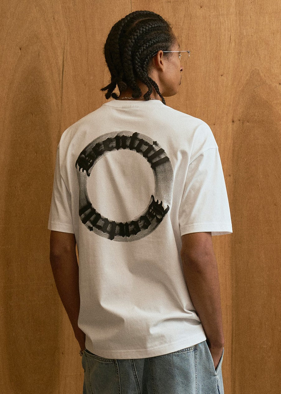 韓國 Beentrill Shading Lettering T-Shirt【BL015】