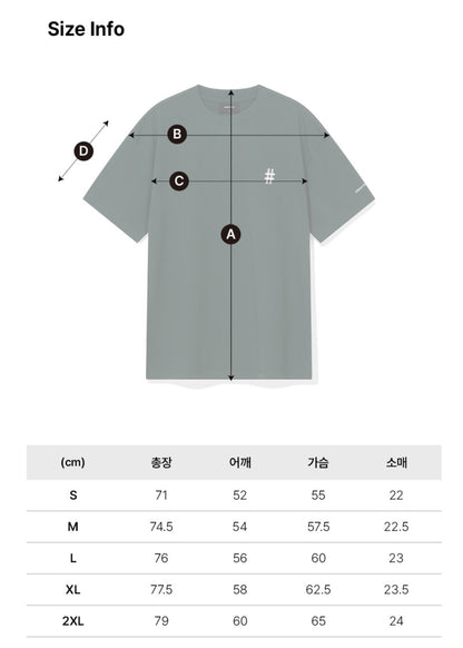 韓國 Beentrill Standard Logo T-Shirt【BL020】