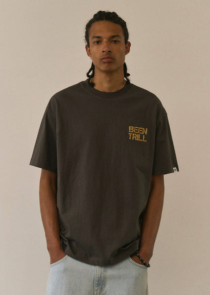 韓國 Beentrill Letter Logo T-Shirt【BL030】