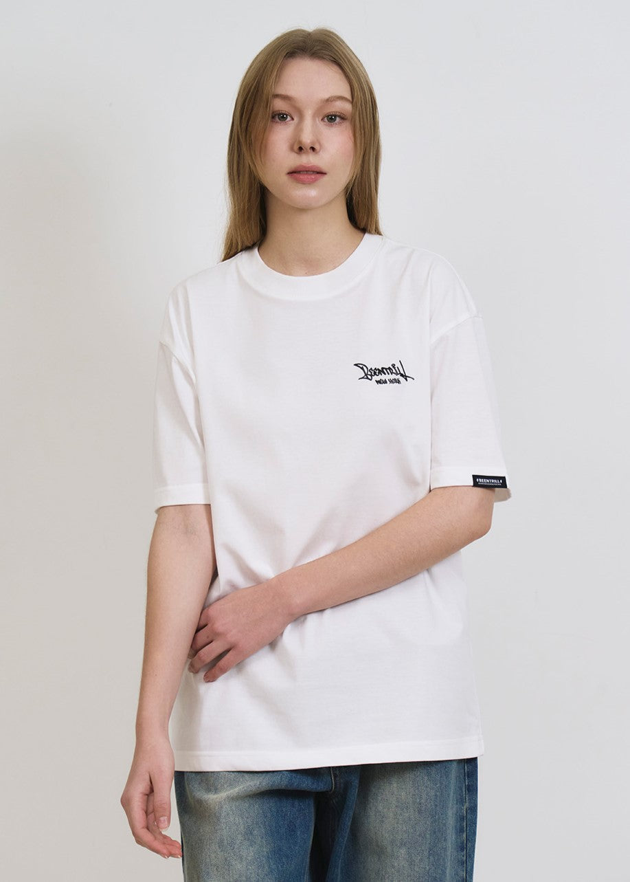 韓國 Beentrill Script Logo T-Shirt【BL032】