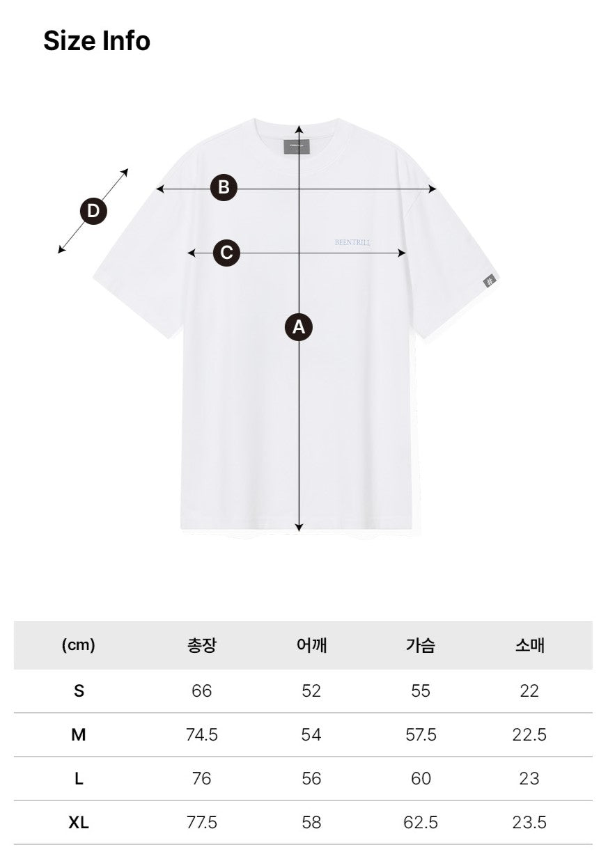 韓國 Beentrill Blossom T-shirt【BL034】