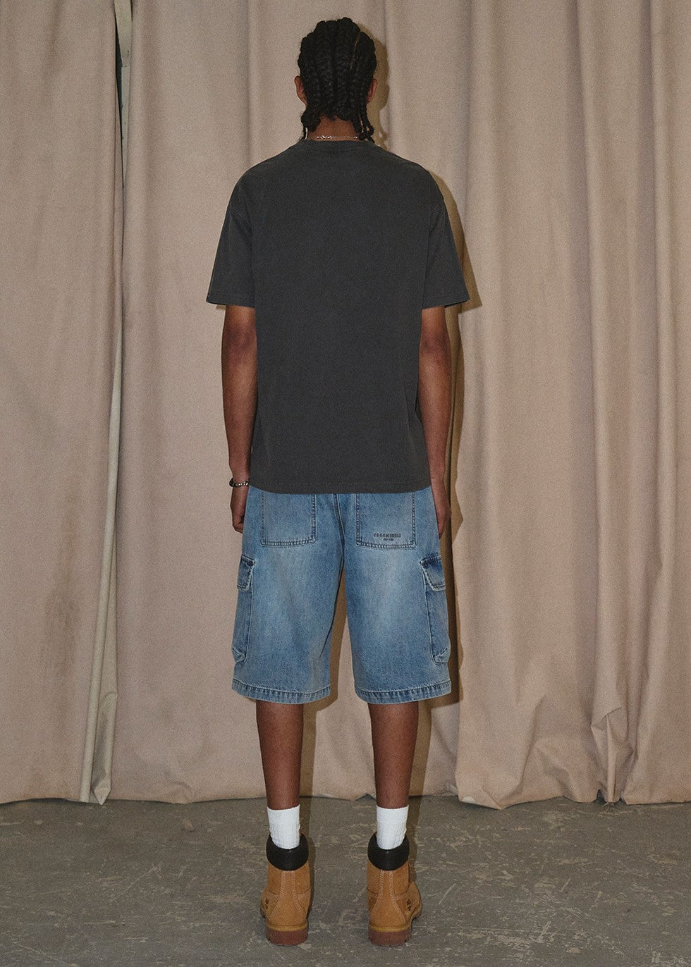 韓國 Beentrill Smoke Globe Pigment T-Shirt【BL039】