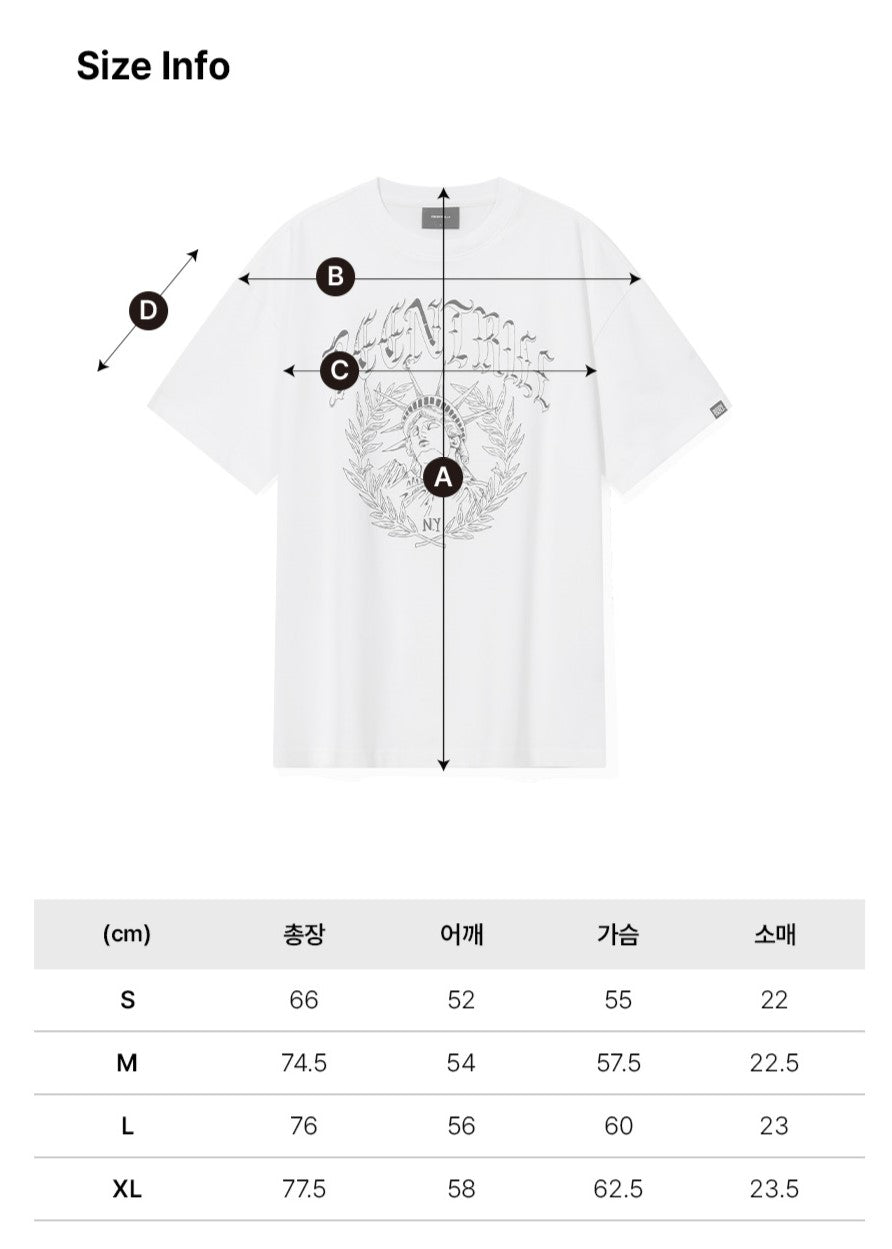 韓國 Beentrill Laurel Wreath Goddess T-Shirt【BL042】