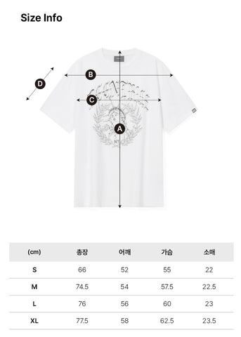 韓國 Beentrill Laurel Wreath Goddess T-Shirt【BL042】