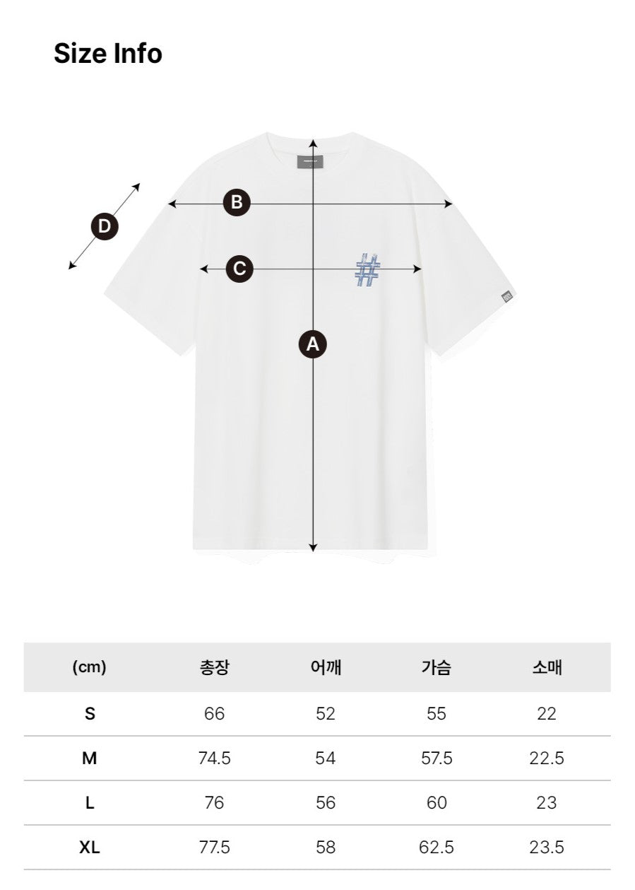 韓國 Beentrill BNY Stencil Painting T-Shirt【BL046】