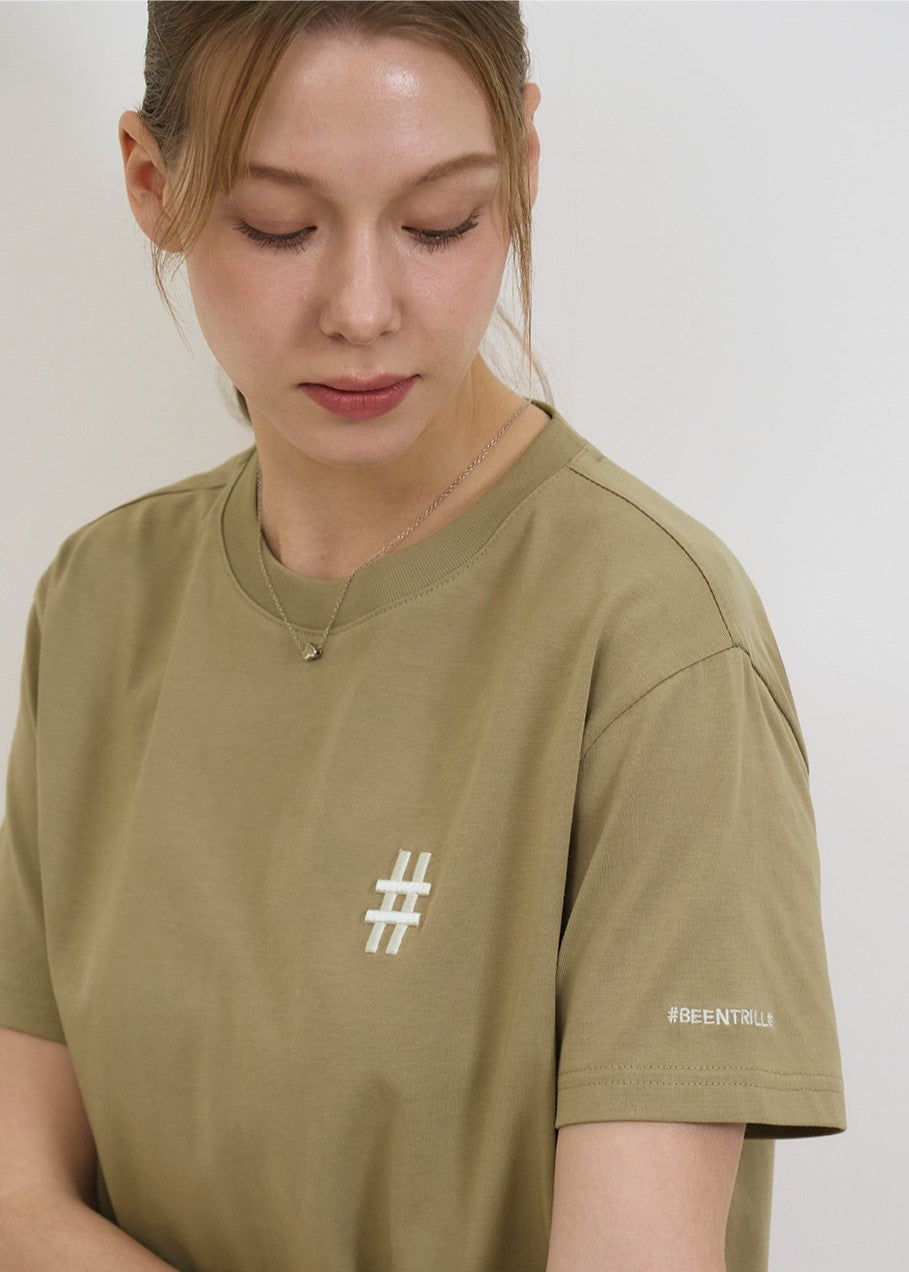 韓國 Beentrill Women's Standard Logo T-Shirt【BL059】