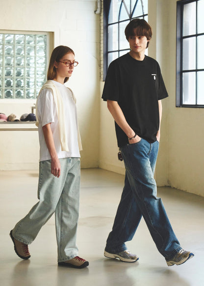 韓國 Beentrill Basic Logo T-shirt 2PACK【BL049】