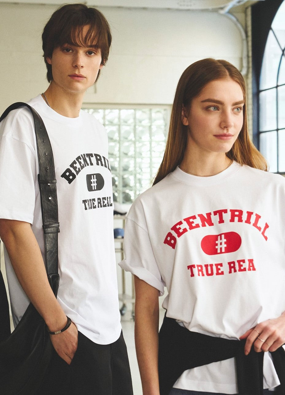韓國 Beentrill True Real Arch Logo T-Shirt 2PACK【BL050】