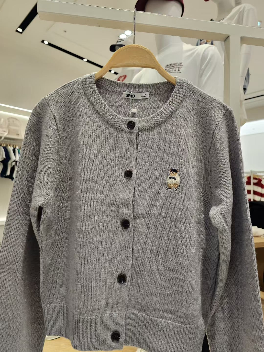 韓國 SPAO Crop Cardigan【SP212】