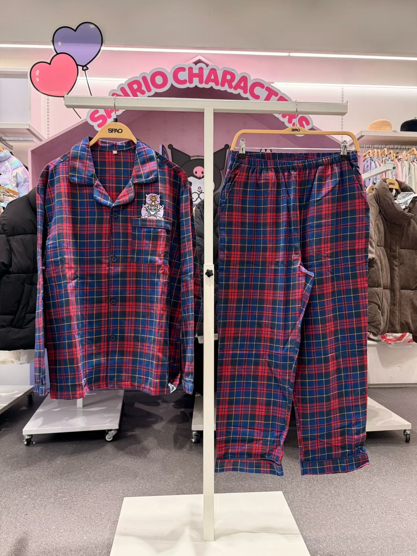 韓國 SPAO Tom and Jerry Flannel Pajamas【SP286】