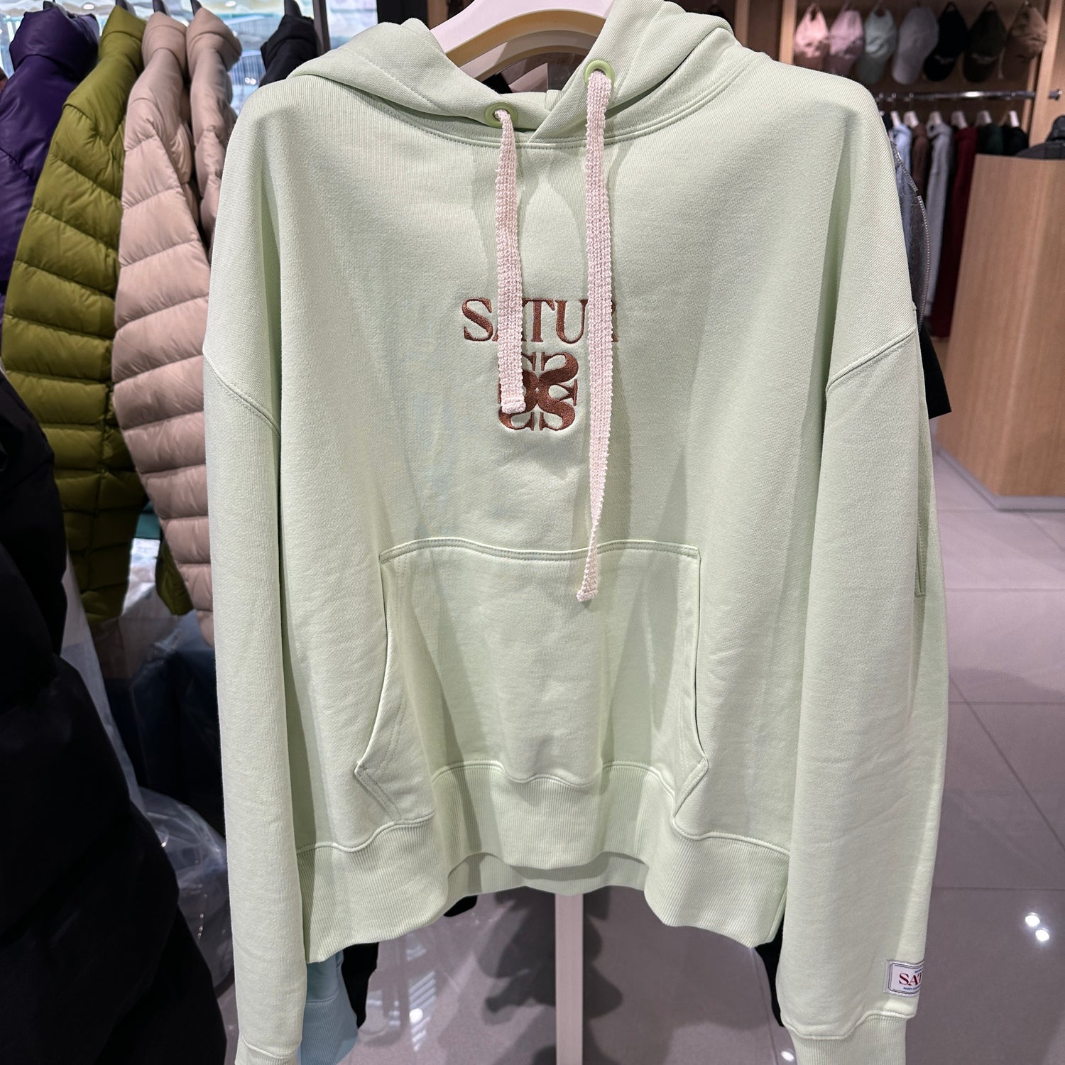 韓國 Satur Apero Pocket Hoodie【SR063】