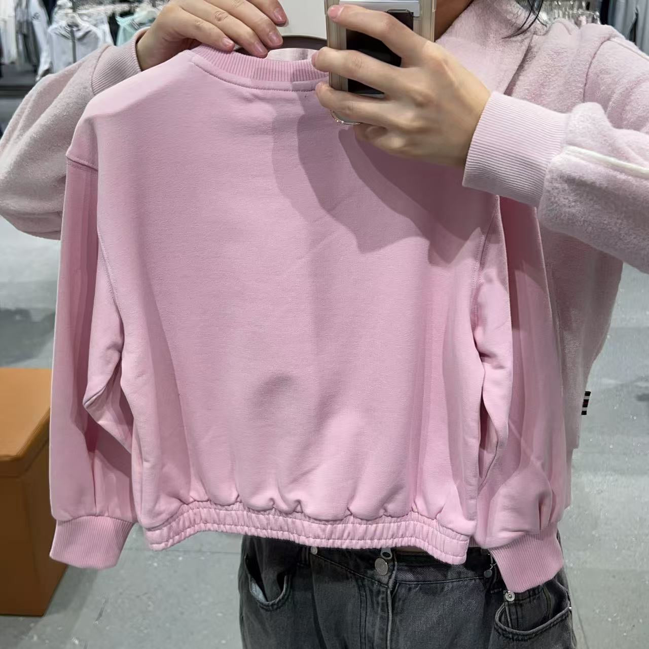 韓國 FILA Kids Velour Applique Long Sleeve【FA073】