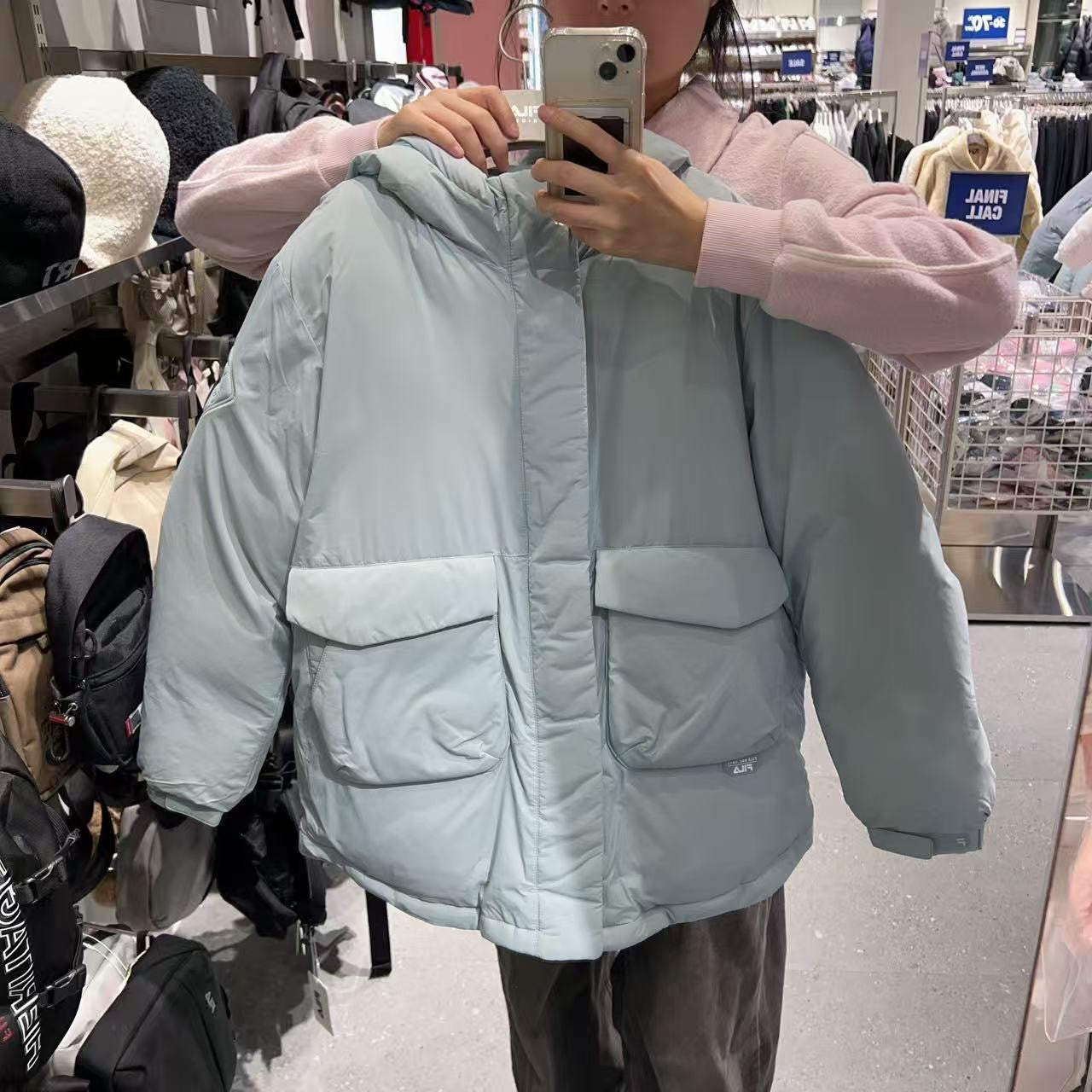 韓國 FILA Kids Cloud Short Hooded Down (鵝絨)【FA086】