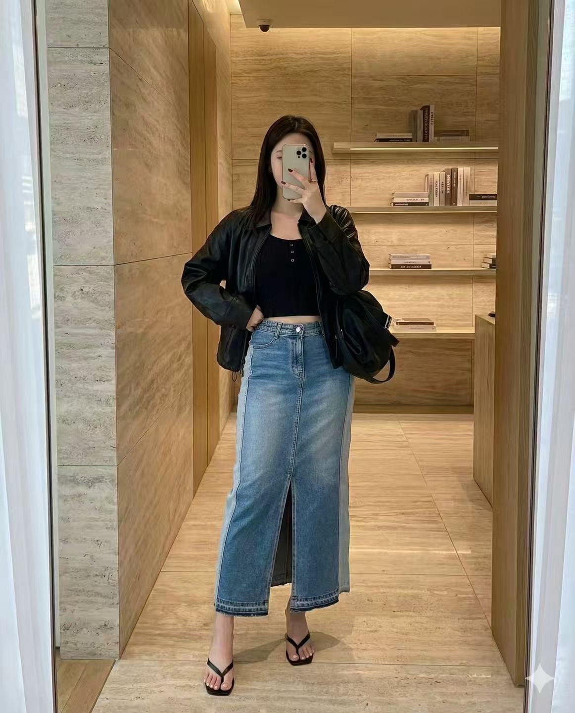 韓國 HowLuk 牛仔裙 (春季款)【H3017】