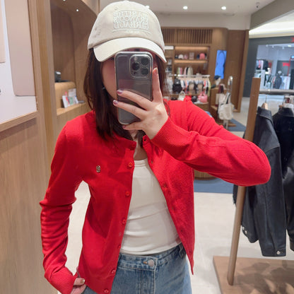 韓國 Marithe Francois Girbaud W Round Neck Cardigan 【MF294】