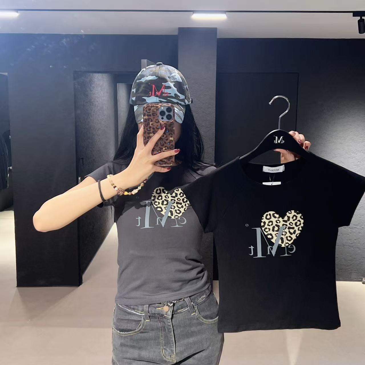 韓國 Mucent Sierra Heart Half Thirts【MU135】