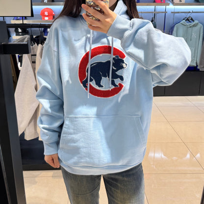 韓國 New Era MLB Chicago Cubs Cooperstown Mid-Season Fleece Hoodie【NE026】 - STT Mall HK 靚太網購