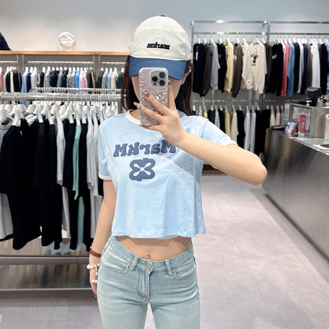 韓國 Markm (W) WAVE T-SHIRT【MA077】